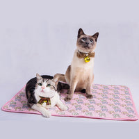 HKM-8781117 Cooling Cat Ice Pad with Antibacterial Nylon Fabric and Breathable Mesh Bottom