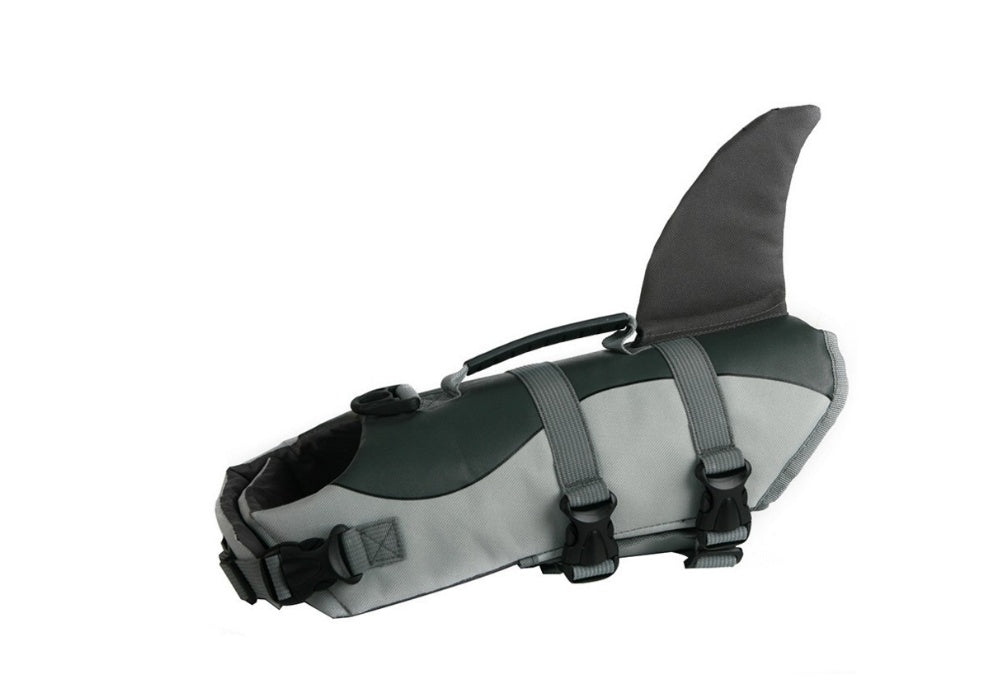 HKM-8781245 Pet Life Jacket for Dogs - Comfortable and Durable Swimwear in Pink, Gray, or Red, Made with 600D Polyester Oxford Cloth