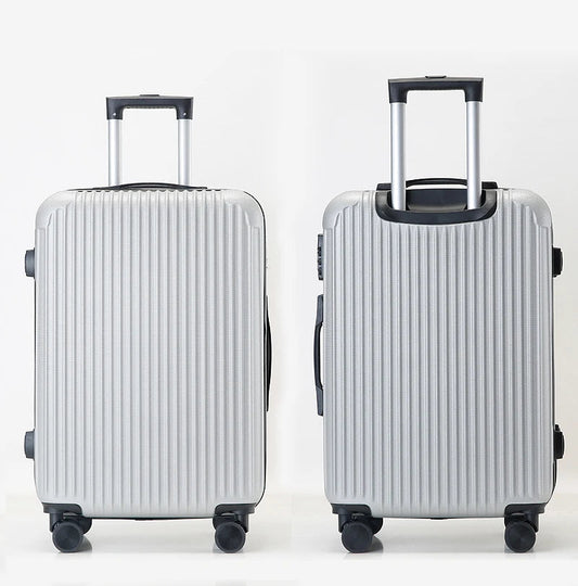 HKM-878163 Stylish Lightweight Trolley Suitcase Travel Set in Durable ABS Material