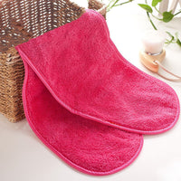 HKM-878355 Pink Superfine Fiber Makeup Remover Towel for Gentle Cleansing - 40x18cm