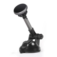 HKM-878483 360-Degree Rotating Suction Cup Telescopic Magnet Phone Holder for Cars, Home, and Office