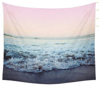 HKM-878483 Plush Fabric European Classical Geometric Abstract Tapestry Tarpaulin - Rectangle Design