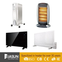 HKM-878547 2000W Electric Digital Display Free Standing Waterproof Heater with Remote Control and Adjustable Thermostat