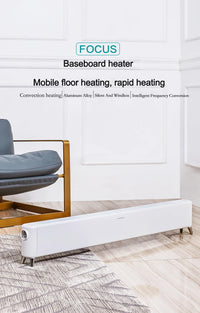 HKM-878547 2000W Electric Digital Display Free Standing Waterproof Heater with Remote Control and Adjustable Thermostat