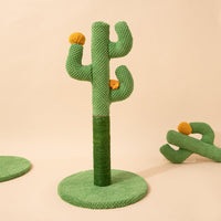 HKM-8786109 Cactus Cat Climbing Frame and Coconut Tree Scratching Post for Cats