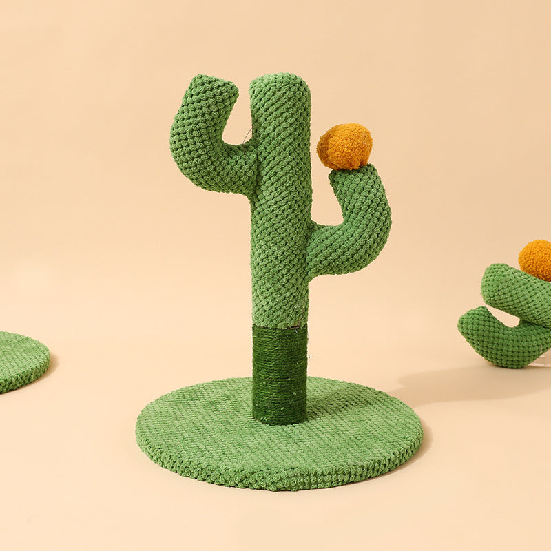 HKM-8786109 Cactus Cat Climbing Frame and Coconut Tree Scratching Post for Cats
