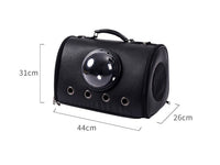 HKM-8786493 Portable Large-Capacity Cat and Dog Bag with Stylish Leather Design
