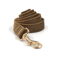HKM-8786621 Velvet Pet Dog Collar Set with Bow, Chest Harness, and Hand-Holding Rope