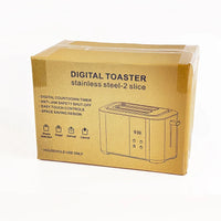 HKM-878675 ETL Certified Stainless Steel Touch Panel LED Toaster, 102V-60Hz