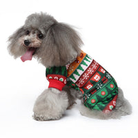 HKM-8787005 Festival Dog Costume for Halloween and Christmas - Sizes S, M, L, XL, Polyester Material