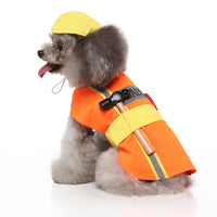 HKM-8787005 Festival Dog Costume for Halloween and Christmas - Sizes S, M, L, XL, Polyester Material