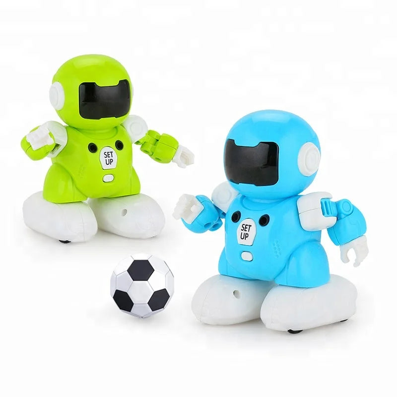 HKM-878739 Musical Soccer Robot Toy for Kids - Battery Operated with Light & Sound Features