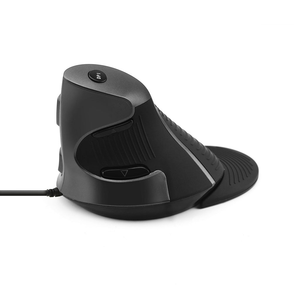 HKM-878803 Ergonomic Wired Vertical Optical Mouse for Desktop Use