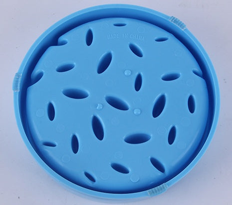 HKM-8788797 Pet Slow Feeder Bowl for Dogs and Cats - Reduces Overeating, Made from Food-Safe Plastic