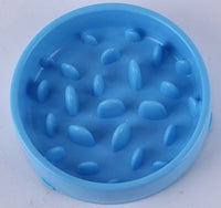 HKM-8788797 Pet Slow Feeder Bowl for Dogs and Cats - Reduces Overeating, Made from Food-Safe Plastic