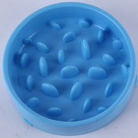HKM-8788797 Pet Slow Feeder Bowl for Dogs and Cats - Reduces Overeating, Made from Food-Safe Plastic