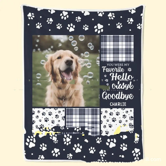 HKM-878931 Super Soft American Flannel Pet Blanket - Cozy Polyester Bedding for Pets