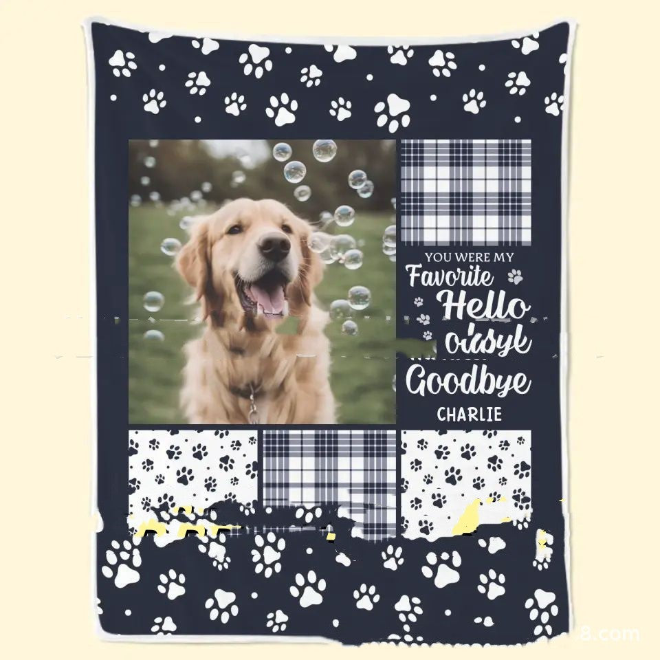 HKM-878931 Super Soft American Flannel Pet Blanket - Cozy Polyester Bedding for Pets