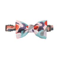 HKM-8790589 Stylish Cotton Bow Tie Cat Collar in Multiple Designs and Colors