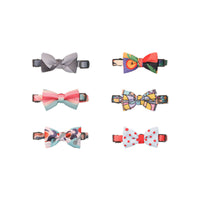 HKM-8790589 Stylish Cotton Bow Tie Cat Collar in Multiple Designs and Colors