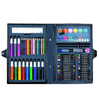 HKM-879059 Kids 68-Piece Art Set with Crayons, Oil Pastels, and Pencils for Drawing and Writing