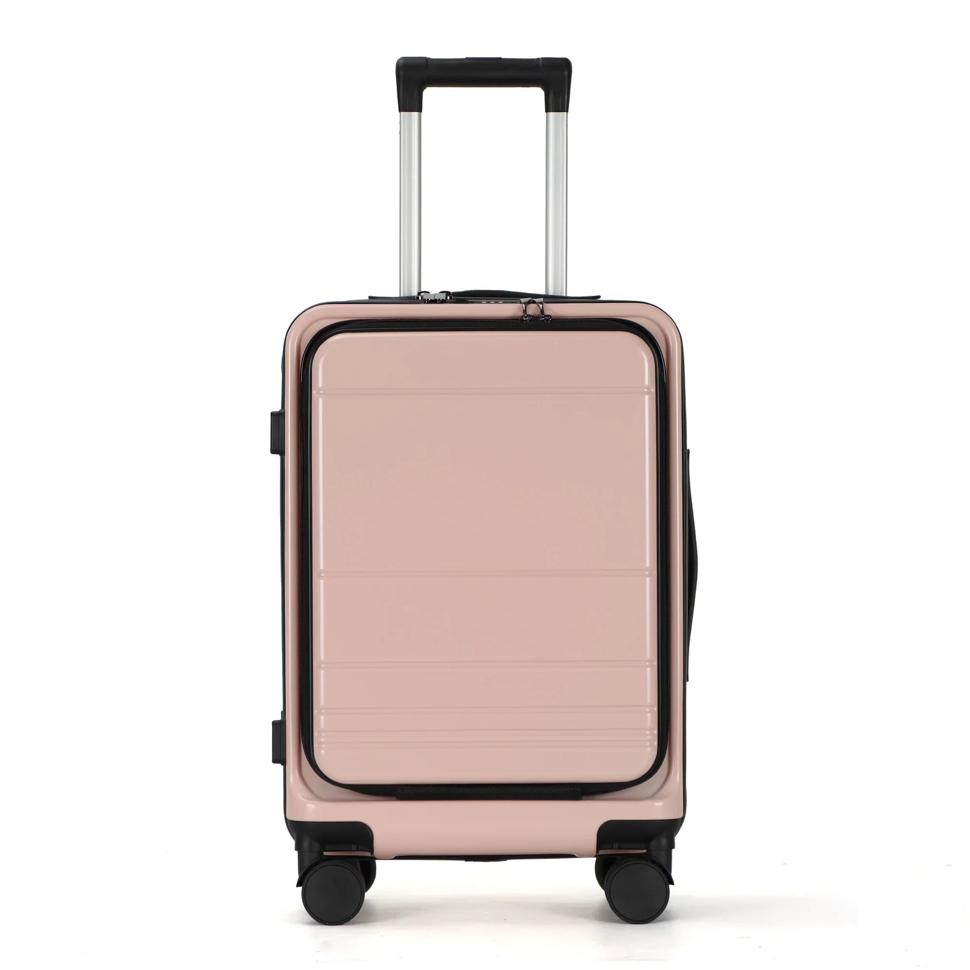 HKM-879315 Stylish Carry-On Trolley Suitcase with Laptop Compartment for Travel