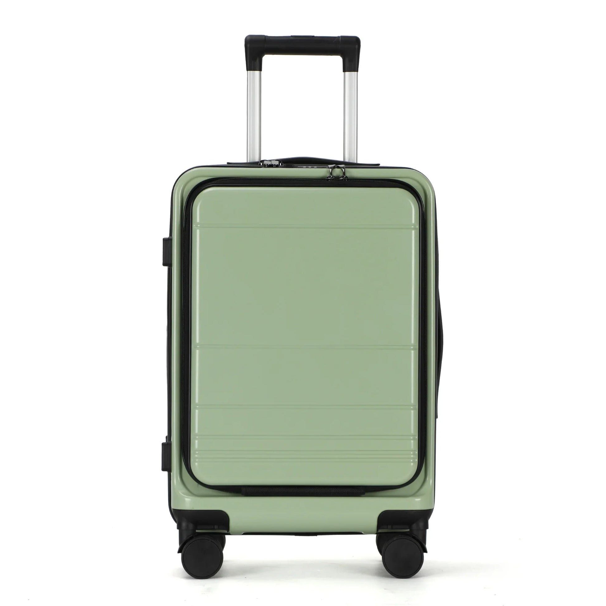 HKM-879315 Stylish Carry-On Trolley Suitcase with Laptop Compartment for Travel