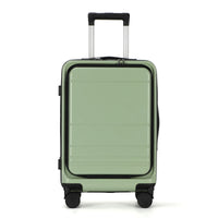 HKM-879315 Stylish Carry-On Trolley Suitcase with Laptop Compartment for Travel
