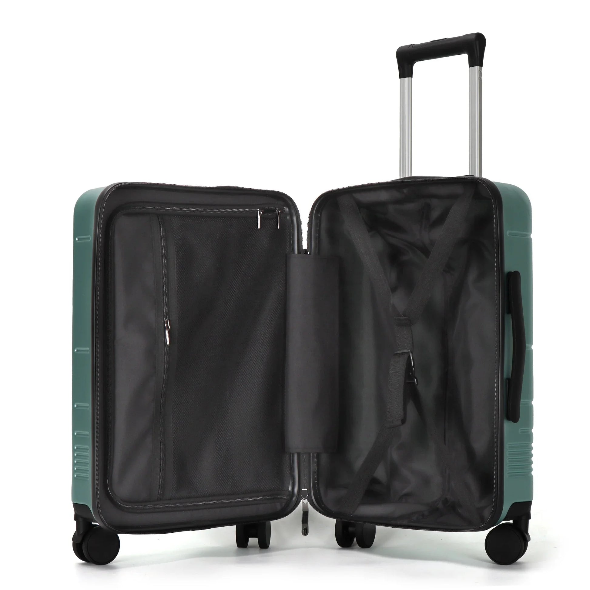 HKM-879315 Stylish Carry-On Trolley Suitcase with Laptop Compartment for Travel