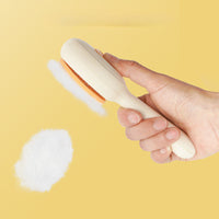 HKM-8795837 Stainless Steel Non-Slip Cat Brush for Effective Pet Hair Removal