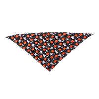 HKM-8795965 Cartoon Pattern Nylon Scarf for Pets - Perfect for All Seasons and Holidays