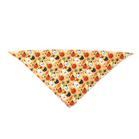 HKM-8795965 Cartoon Pattern Nylon Scarf for Pets - Perfect for All Seasons and Holidays