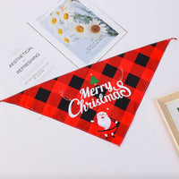 HKM-8795965 Cartoon Pattern Nylon Scarf for Pets - Perfect for All Seasons and Holidays