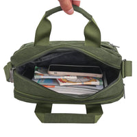 HKM-879635 Waterproof Nylon Laptop Bag for Men - Versatile Crossbody Sling Briefcase