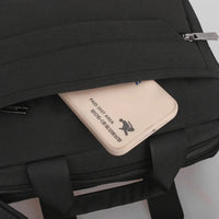 HKM-879635 Waterproof Nylon Laptop Bag for Men - Versatile Crossbody Sling Briefcase