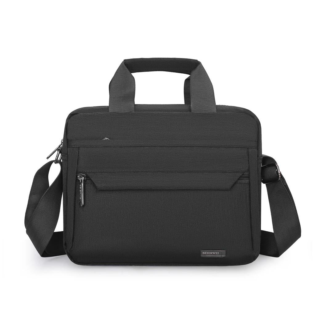 HKM-879635 Waterproof Nylon Laptop Bag for Men - Versatile Crossbody Sling Briefcase
