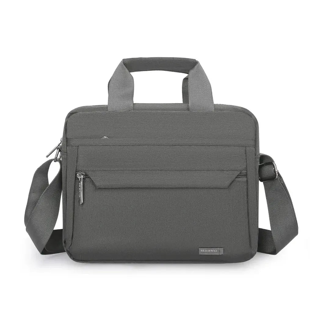 HKM-879635 Waterproof Nylon Laptop Bag for Men - Versatile Crossbody Sling Briefcase