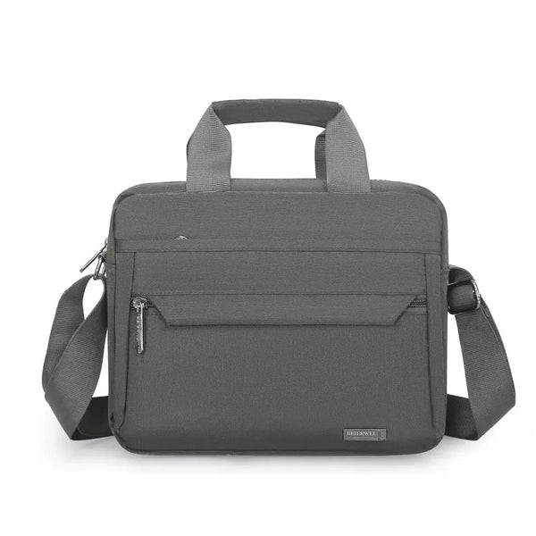 HKM-879635 Waterproof Nylon Laptop Bag for Men - Versatile Crossbody Sling Briefcase
