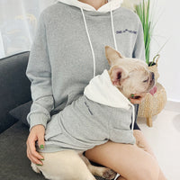 HKM-8796733 Parent-Child Persian Cat Two-Legged Cotton Outfit for Casual Wear