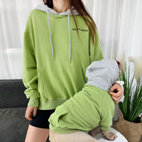 HKM-8796733 Parent-Child Persian Cat Two-Legged Cotton Outfit for Casual Wear