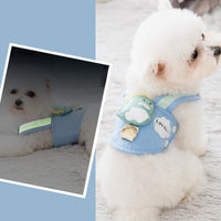 HKM-8797629 Adjustable Vest-Style Traction Rope for Small Dogs and Cats, Multiple Sizes Available