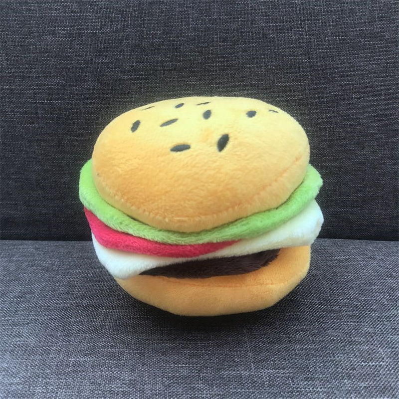 HKM-8798013 Bite Resistant Plush Dog Toy with Sound for Playful Pets