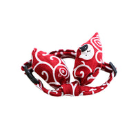 HKM-8800317 Handmade Bow Tie for Cats and Puppies - Cloth Material, Multiple Sizes Available