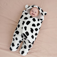 HKM-880083 Adorable Cartoon Printed Flannel Sleeping Bag for Babies, Various Designs Available