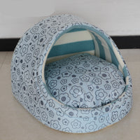 HKM-8802365 Autumn Removable & Washable Pet Nest with Non-Slip Bottom - Soft Plush, Multiple Sizes Available