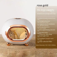 HKM-880339 Intelligent Automatic Blow-Drying Box for Small Pets - Eco-Friendly, Modern Design, Battery-Powered