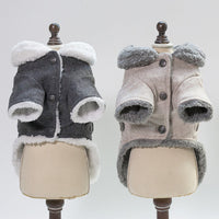 HKM-8803773 Winter Pet Dog Jacket for Small Dogs and Puppies, Thick Warm Velvet Coat