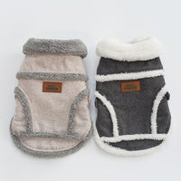HKM-8803773 Winter Pet Dog Jacket for Small Dogs and Puppies, Thick Warm Velvet Coat
