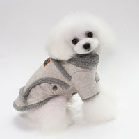 HKM-8803773 Winter Pet Dog Jacket for Small Dogs and Puppies, Thick Warm Velvet Coat