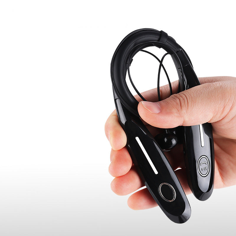 HKM-880403 Neck-Mounted Stereo Bluetooth Sports Headphones with Call Function and Power Display